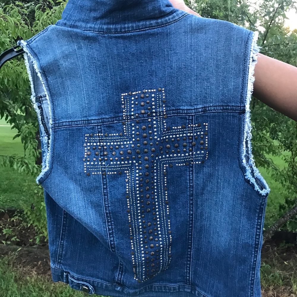 Denim vest